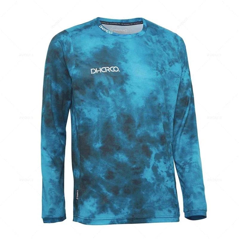 Herre Efterår og Vinter 3D Printet Rund Hals Langærmet T-shirt