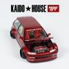 Kaido House MINIGT Honda Civic EF Kaido Works V2 KHMG alloy Car Model 156