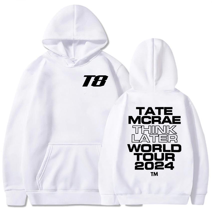 It's Ok I'm Ok Tate McRae Hoodies T8 Think Later World Tour 2024 Sweatshirts Ropa Hombre Sudaderas Long Sleeve Winter Men Hoodie