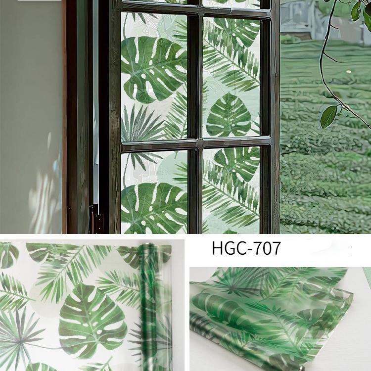 Milchglasaufkleber, elektrostatischer Fensteraufkleber, Toilettenfensteraufkleber, Lichtdurchdringung, Anti-Peeping-Folie im chinesischen Stil