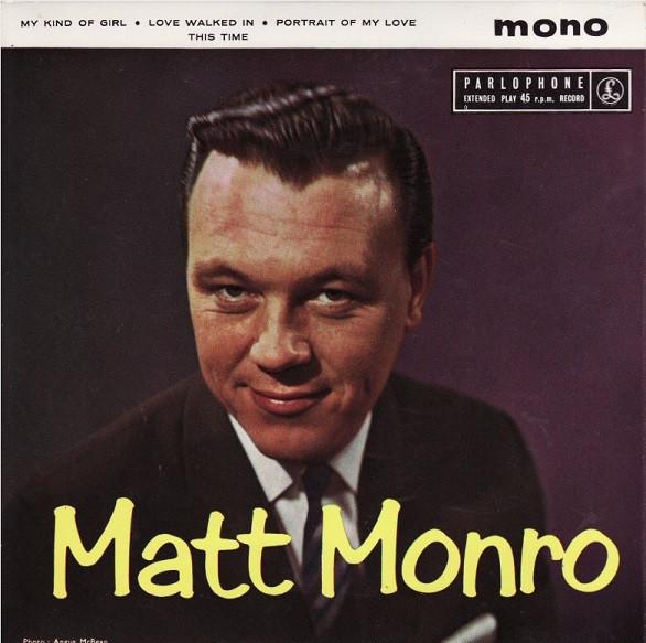 

7inch Record MATT MONRO - Matt Monro GEP8839 PARLOPHONE UK Pop Used