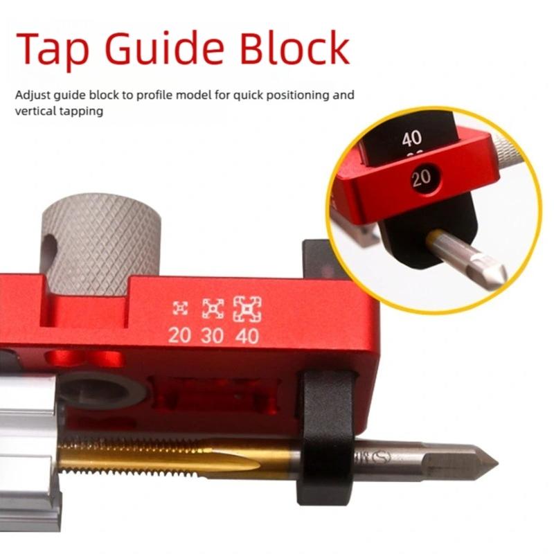 Fixing Fixture for Punching Aluminum Profile Aid Multifunctional Convenient Locator Through Hole Auxiliary Tool