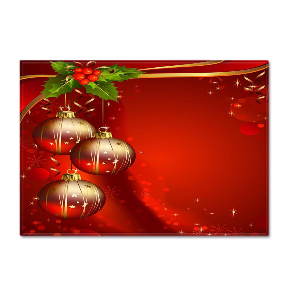 Christmas Living Room Floor Mat Bedroom Dining Room Carpet Carpet Doormat