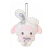 Sanrio Winter Snow Bunny Series Kitty Doll Plush Pendant Small Size High Melody