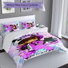 3pcs Custom Name Aphmau Set,Includes 1 Duvet Cover and 2 Pillowcases,All-season Bedroom Decor