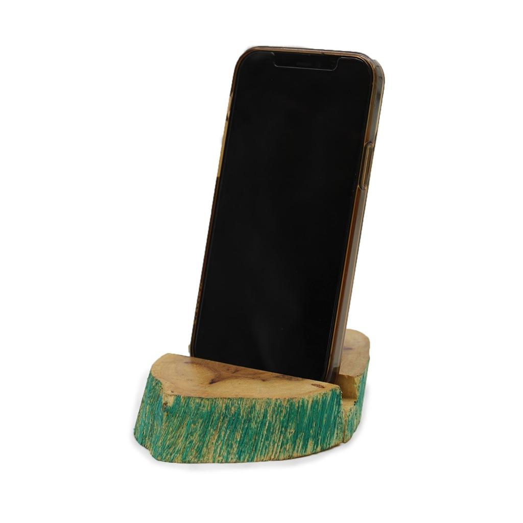 Wood Phone Stand - Greenwash Gamal Wood