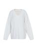 2025 Autumn/Winter European & American V-neck Beaded Women's Knitwear Sweater