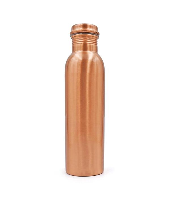 TreegoArt Copper Water Bottle 100% Pure Copper Water Bottle Leak Proof & Rust Proof for Home, School And Office - 1000 Ml Pack Of 1 коричневый