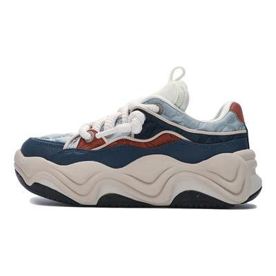 Brook Comfortable Versatile Durable Low-Top Skate Shoes Women Sneakers Blue F12W341225FEL