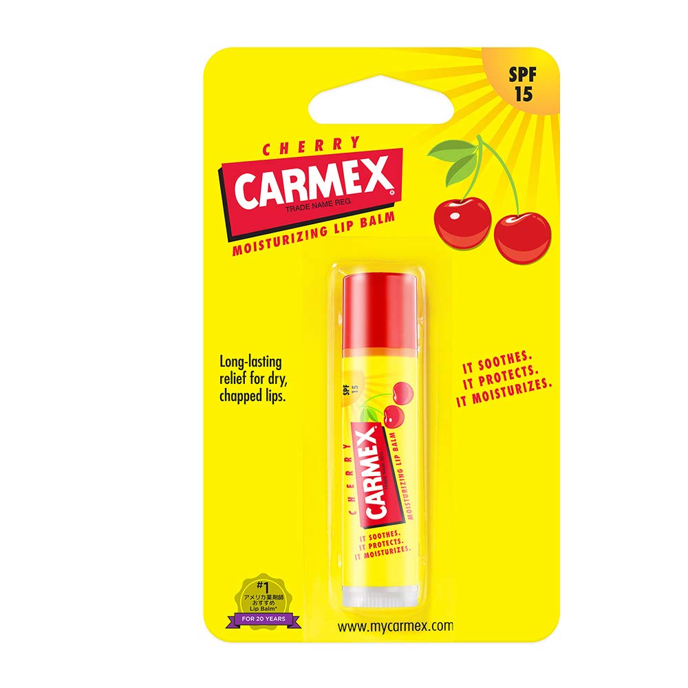 CARMEX Lip Balm Stick Type Cherry Set of 2 (SPF15)