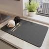Super Absorbent Large Kitchen Mat Antiskid Draining Quick Dry Dish Drying Pad for Coffee Bathroom Tableware Decor