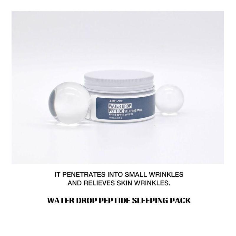 LEBELAGE - Water Drop Peptide Schlafmaske