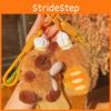 Capybara Plush Keychain Baking Wearing A Chefs Hat Toast Design Gift For