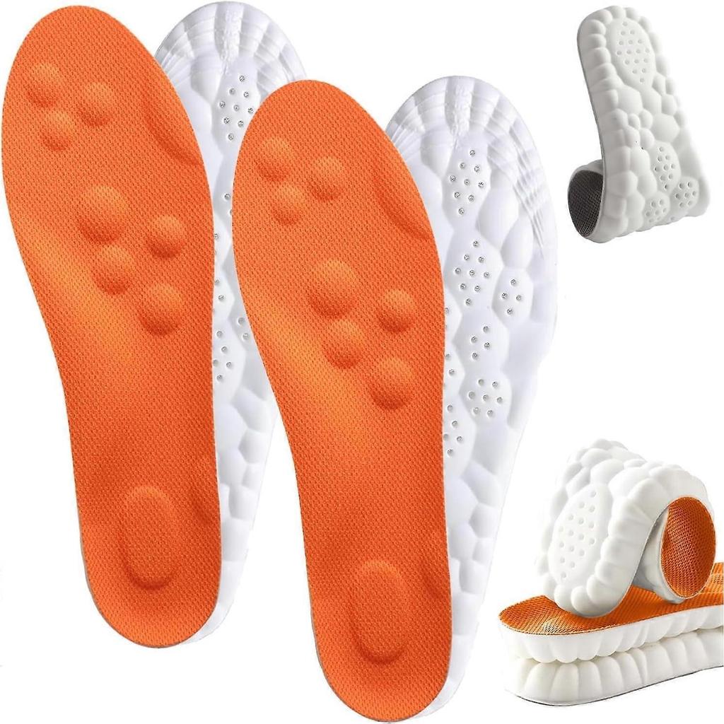 Stepper Einlegesohlen für Damen Herren, 2026 Neue 4D Memory Foam Wolken-Einlegesohlen, Fußgewölbe-Unterstützung & Passt für Alle Schuhtypen