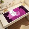 Cute Blue Cat Mouse Pad Nonslip Locking Edge Desk Mat PC Laptop Accessories Rubber Office Keyboard Large Gamers Decoracion