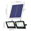 Solar LED Split Solar Light Outdoor Waterproof with Motion Sensor Floodlight Remote Control for Patio Garage Backyard Solar Ligh