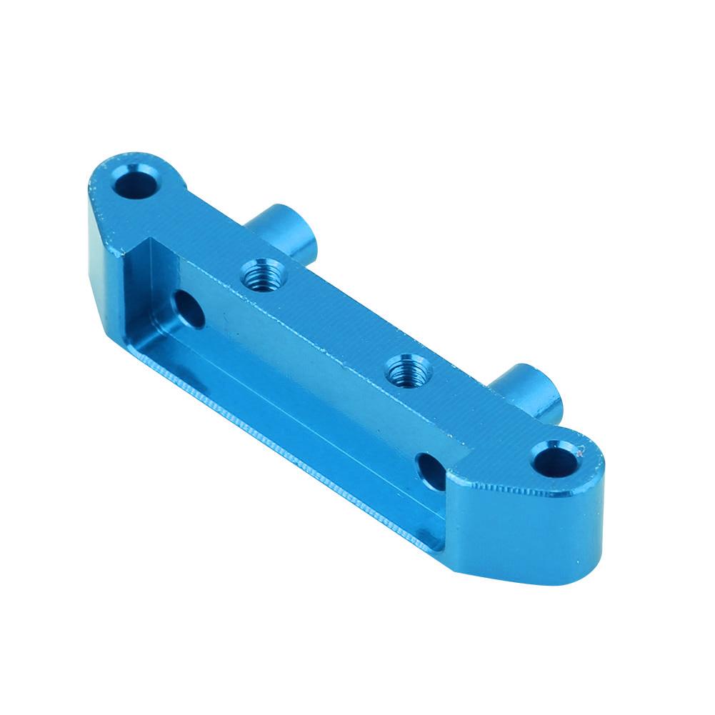 Aluminum Alloy Rear Squat Plate for RC Car FS 1 18 Electric Truck RC Car Part (Rear, Blue)