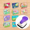 Metal Scrapbooking Paper Punch Earring Hole Puncher Children'S Hole Punch Cards Earring Card Punch