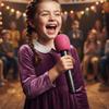 Gold Silver Glitter Toy Fake Mic Lightweight Plastic Singing Practice Toy  School Talent Show