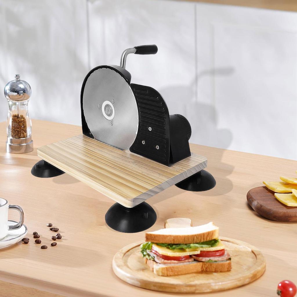 Bread Hand Crank Toast Cutting Homemade Evenly Compact Portable Easy to Use Baking Accessory