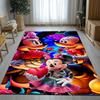 Cartoon Mickey Minnie Mouse Donald Duck Living Room Non-Slip Area Rug Soft Carpet for Bedroom Playroom Sofa,Home Decor Doormat