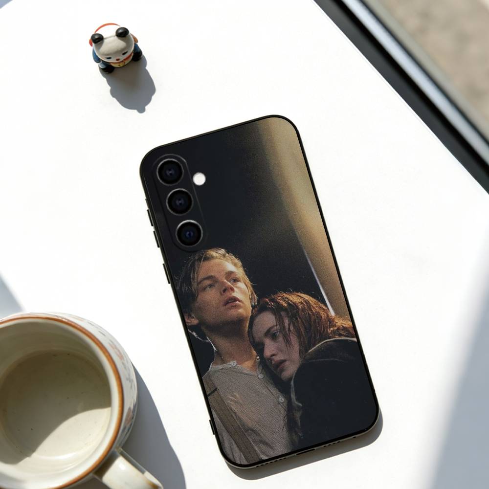 T-Titanic Phone Case Soft Black For Samsung Galaxy A73,A72,A71,A70,A53,A52,A51