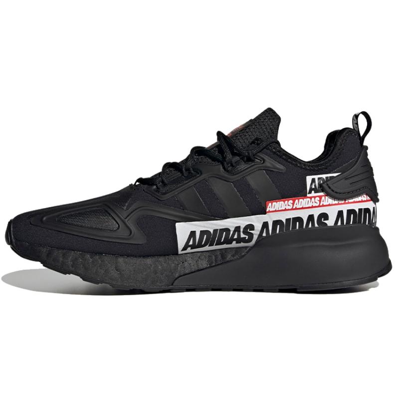 Adidas Zx 2K Boost 'Bold Logo Graphic Black' Sneakers FX7038