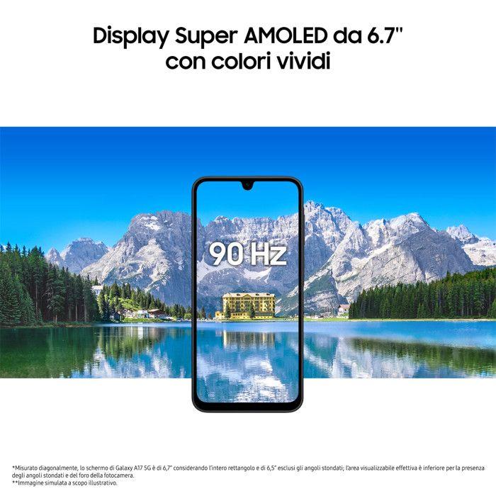 Samsung Galaxy A17 5G Nero: Smartphone Android 15 Con 8GB RAM E 256GB