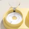 Pet Feeder 2 in 1 Ciotola per l'alimentazione degli animali domestici, Distributore automatico di acqua per cani e gatti con ciotole in acciaio inossidabile rimovibili Forniture per animali domestici