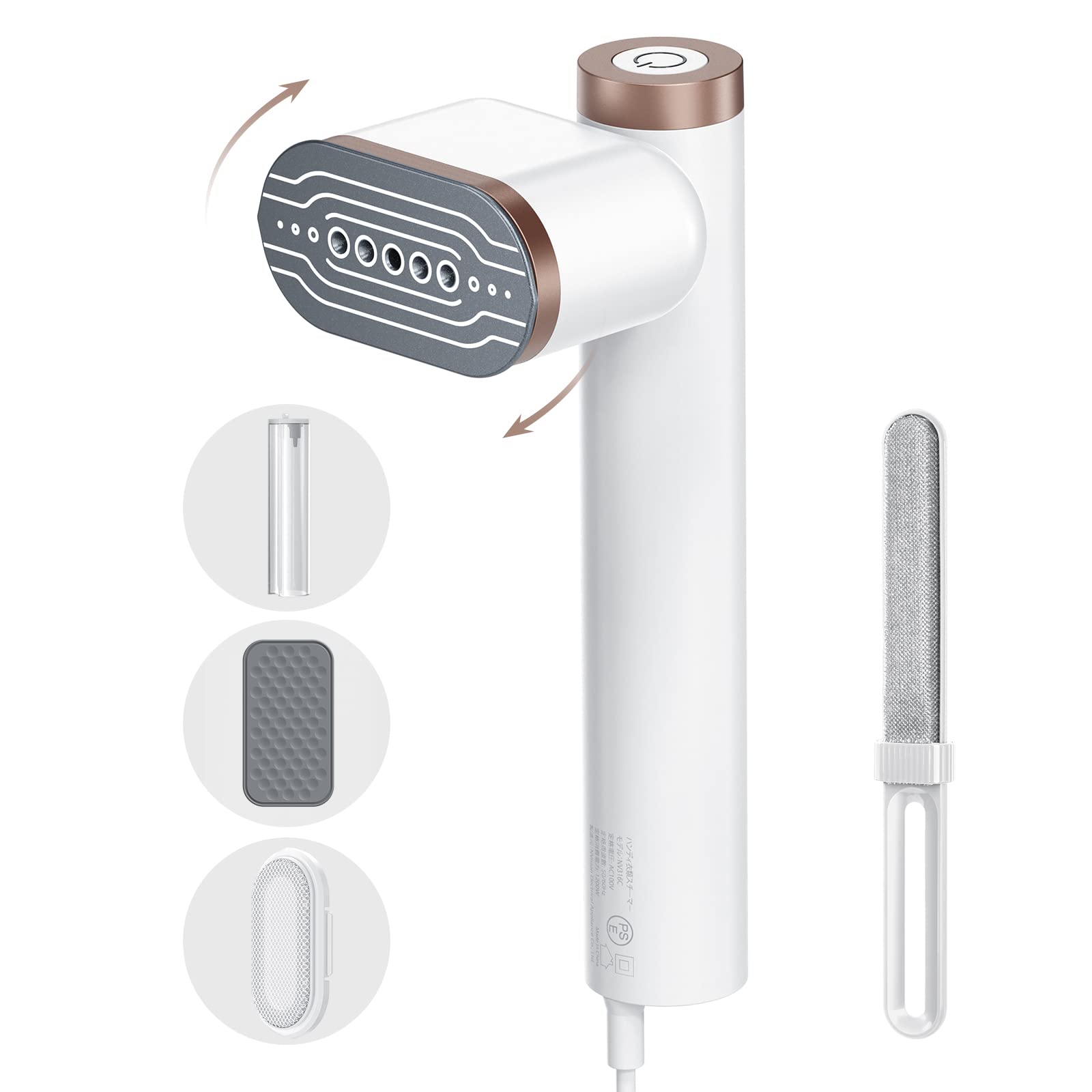 

Clothing Steam Stands up in 15 seconds while on a Handy Powerful continuous steam steam Leak Comes with ironing 2WAY in Steamer, Iron, hanger, Iron,
