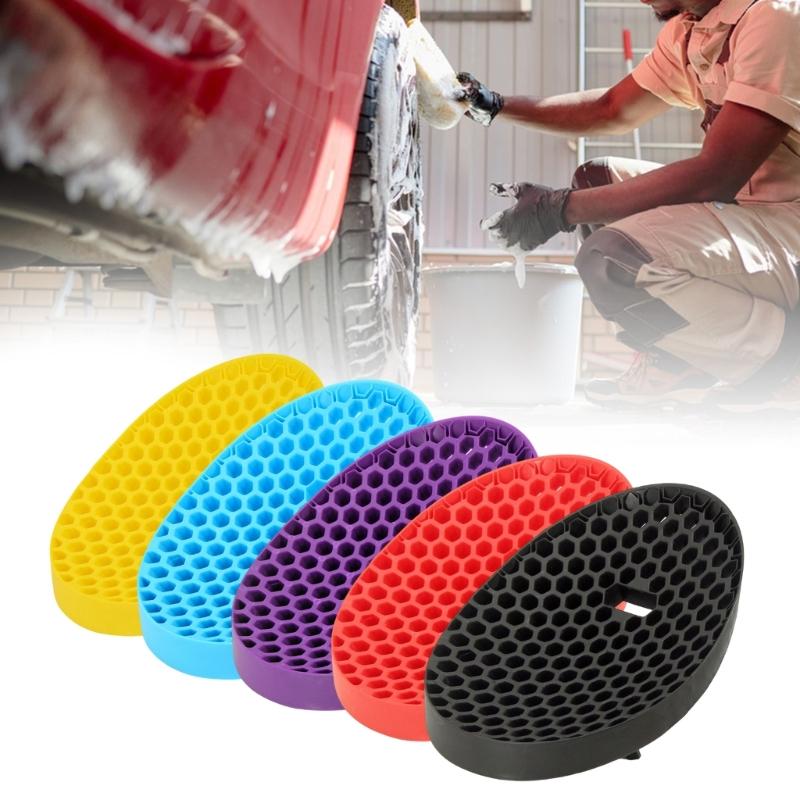 Bucket Insert Grit Trap Bucket Drain Stand for Car Washing with Open-Slot Construction for Wash Bucket Drying, Garage Storage