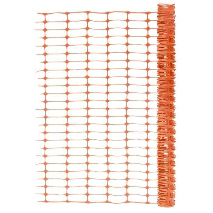 Garden Fence - vidaXL - 30 M - Orange