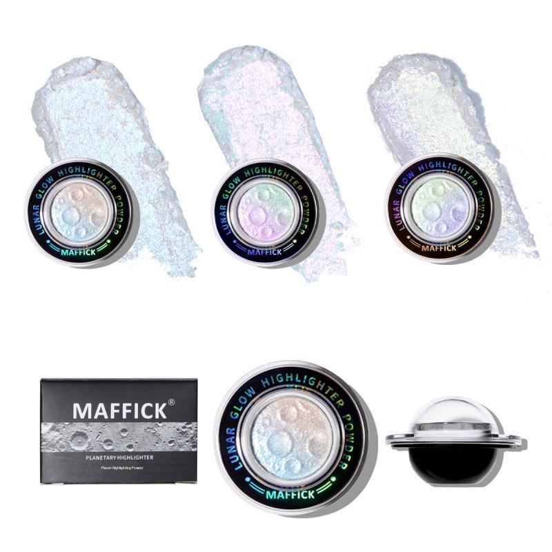 MAFFICK Planet Highlighter Puder - Super schimmernder Körperaufheller für Europa und Amerika
