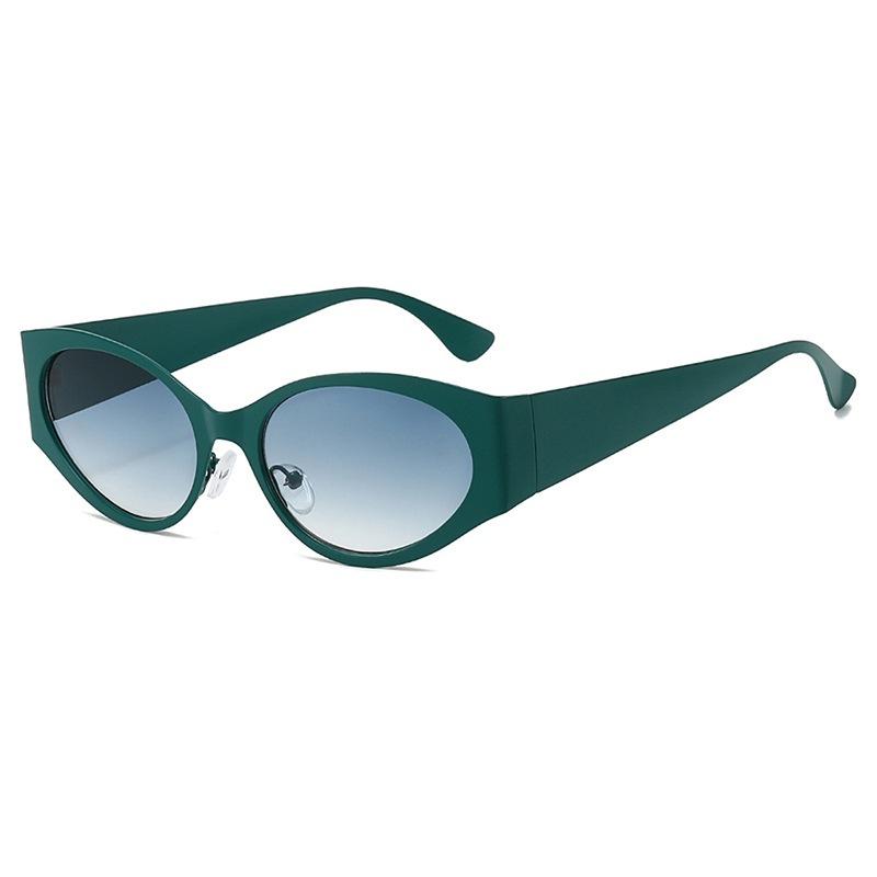 

JYL TS Sunglasses UV Steel Cyberpunk Hip-hop/3744 B-2458 мох салатовый