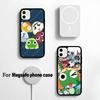 Keroro Frog Cool Gunsou Sergeant For Magesafe Magnetic Wireless Phone Case For IPhone 17 Pro Max Air 13 12 Mini 16 15 14 11