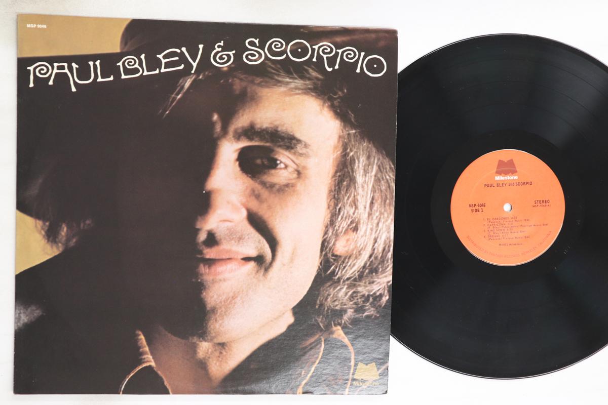 

LP Record PAUL BLEY, SCORPIO - Paul Bley & Scorpio MSP9046 MILESTONE 1973 US Jazz Used