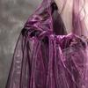 Tissu Organza Tulle Dégradé Bicolore 2/3m Matériau de Couture DIY Conception de Vêtements Robe Mariage Tissu Créatif