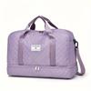 Luxurious Oversized Duffel Bag, Stylish & Durable, Dry Wet Separation & Handy Side Pockets for Travel Adventures & Gym Sessions