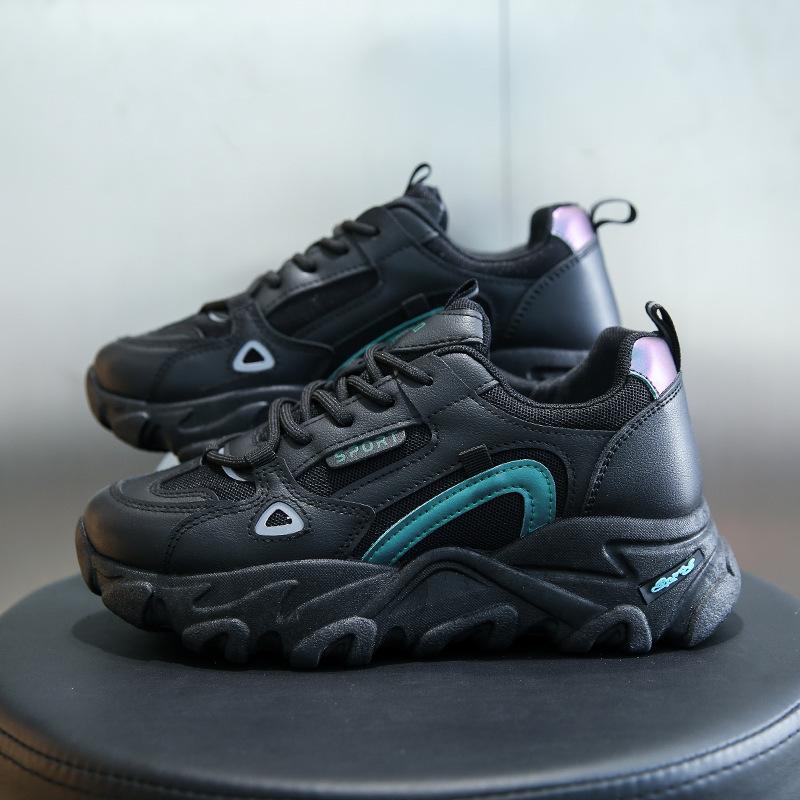 2025 spring and summer new Korean version platform dad shoes women's street shooting versatile sports shoes women's casual running shoes women's L200