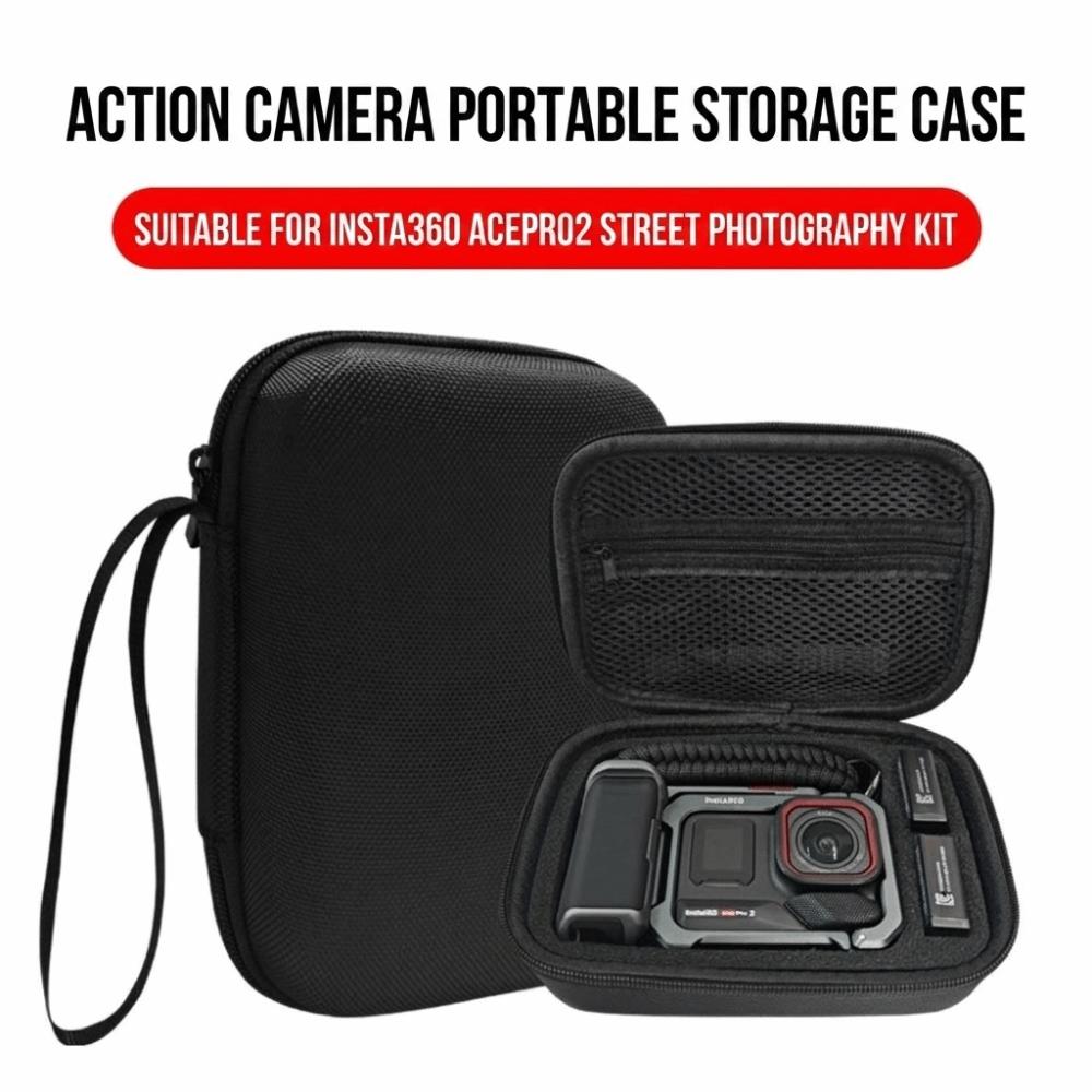 EVA Storage Bag Shock Resistance Camera Accessories Durable StreetPhoto Kit Bag  Outdoor Activities чёрный