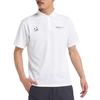 Move Sports Descente Short Sleeve Polo Perfect for and WH00 Men's Shirt, Moisture-Wicking, Quick-Drying, Training, Running, Walking, (ST5SHS05M)