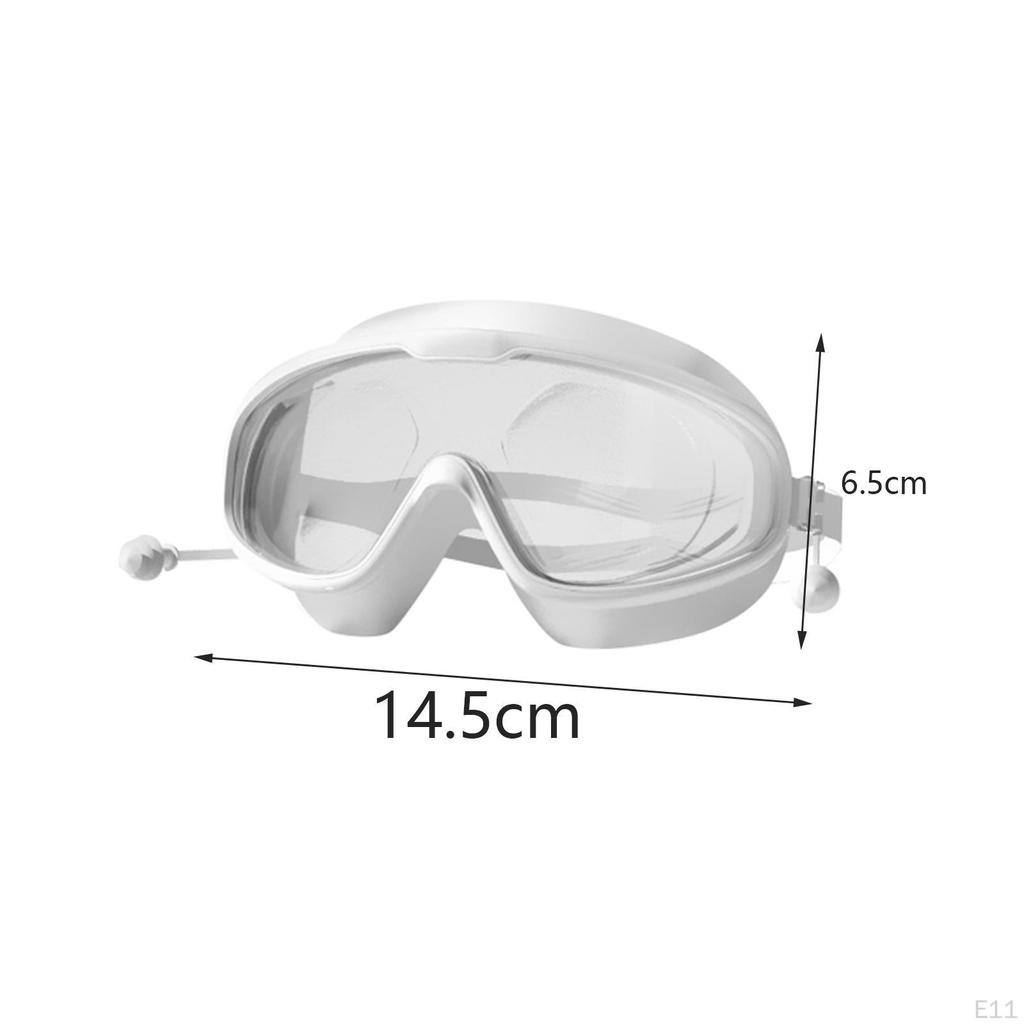 Myopia Swimming Goggles Swim Glasses Unisex Adjustable Anti Fog Professional 200 Degree