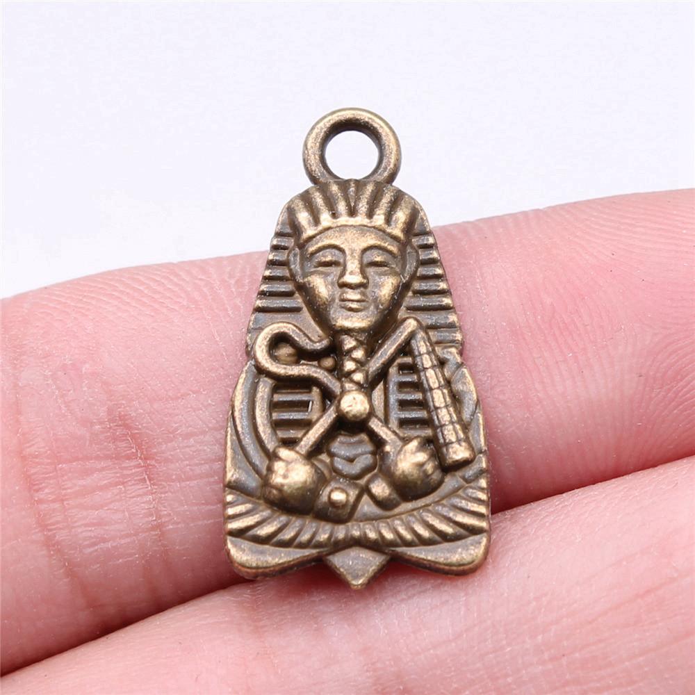 Egyptian Pharaoh Chief Charms Pendant Girl Jewelry Massive Kawaii Gifts For