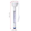 Tragbares PP-Thermometer mit Lanyard für Schwimmbad, Bad, Fischteich 0-50 30-120 Grad Fahrenheit Bereich