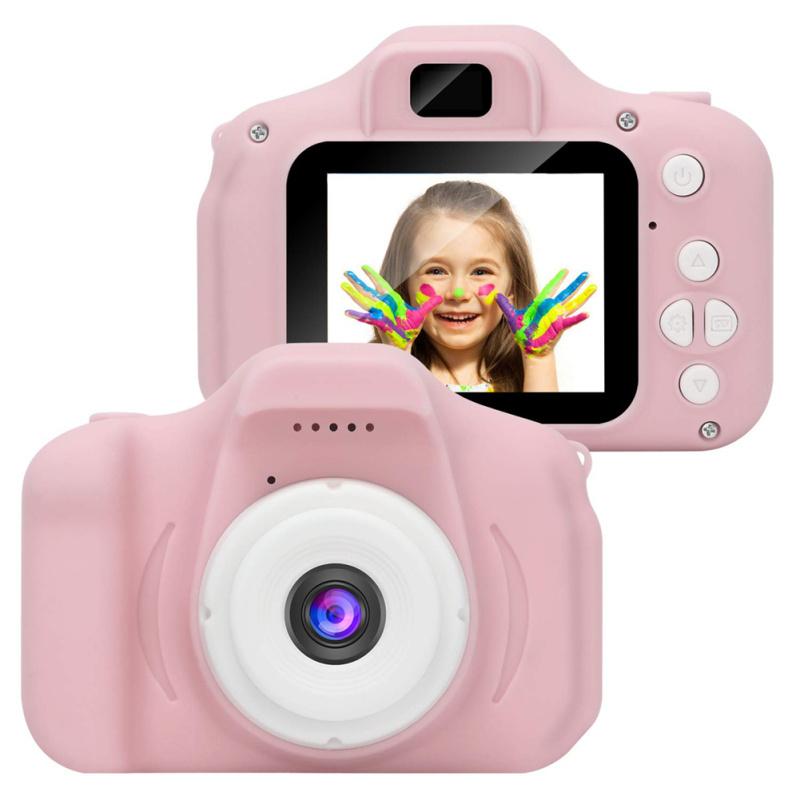 Digitale Videokamera für Kinder, Mini-Akku, HD, intelligenter Kleinkind-Camcorder, IPS-Vollbild