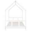 Kids Bed White 90 x 190 cm Solid Pine Wood