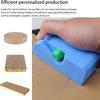 Taglierina per cartone per tiragraffi per gatti con lama da 6 pezzi, Taglierina per cartone stampata in 3D Strumento a striscia di cartone per tiragraffi per gatti Fai da te per bambini Macchina per amanti dei gatti