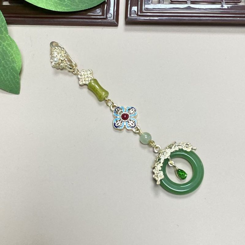Chinese Fad Cheongsam Lappet Pendant New Chinese Original Retro Style Corsage Ornaments Han Dynasty Tassel Brooch Ornament Accessories