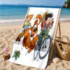 Dog Boule Beach Towel, Microfiber Beach Towel, Perfect For Pool, Beach, Travel, Home Decor Beach Party Fan Gifts