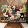 Cartoon T-The L-Loud H-House Floor Mat Soft Flannel Floor Mat  Suitable for Entryways, Living Rooms, Bedrooms, and Bathrooms